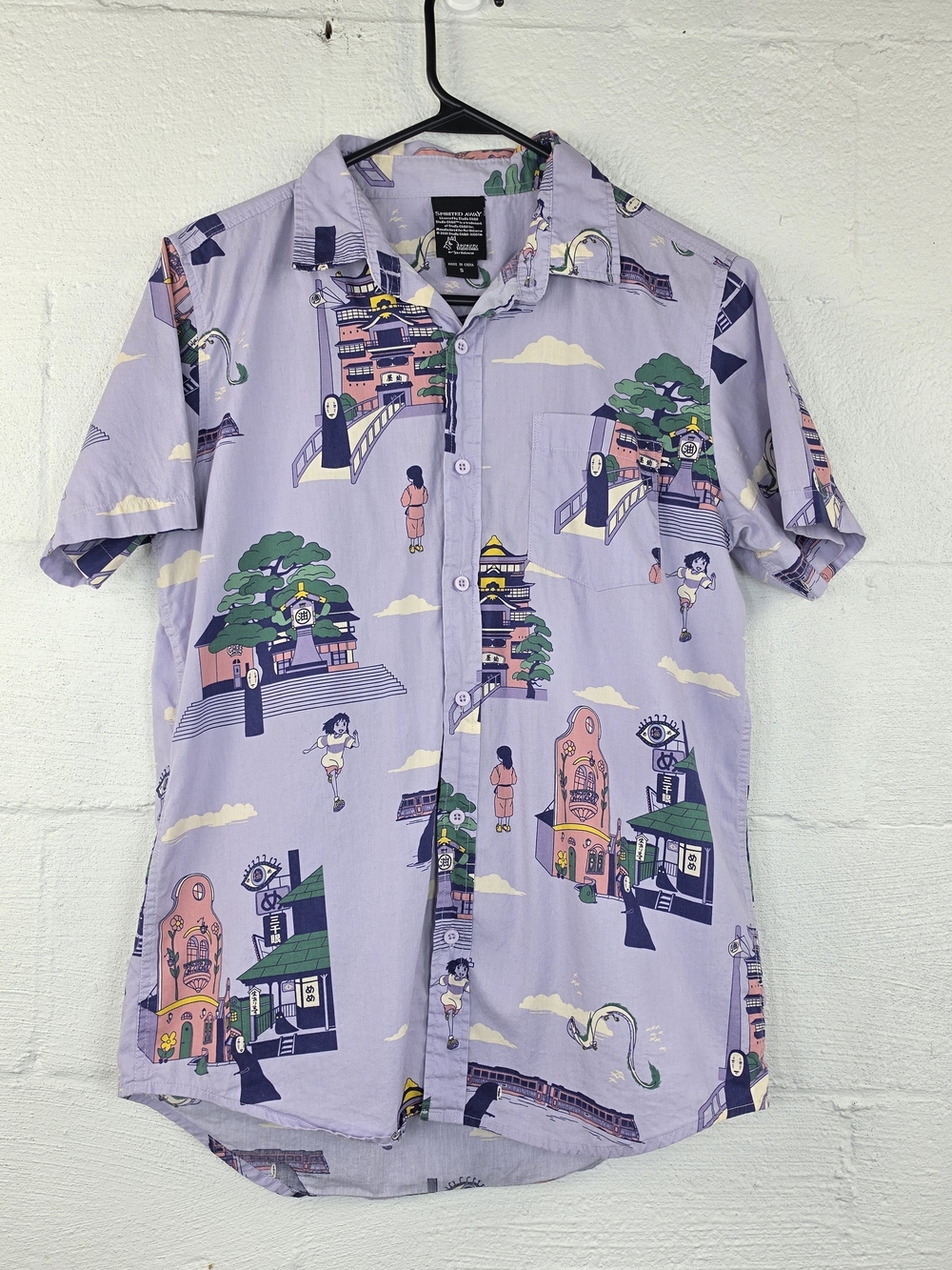 Studio Ghibli Spirited Away Graphic Button Front Shirt